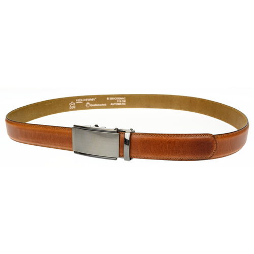 VEN-TOMY Leather belt with automatic buckle