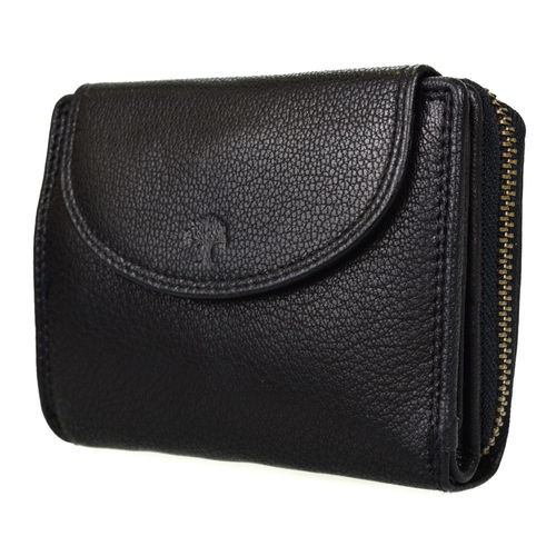 WOOD-BAG leather wallet