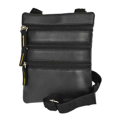 WOOD-BAG leather shoulder bag